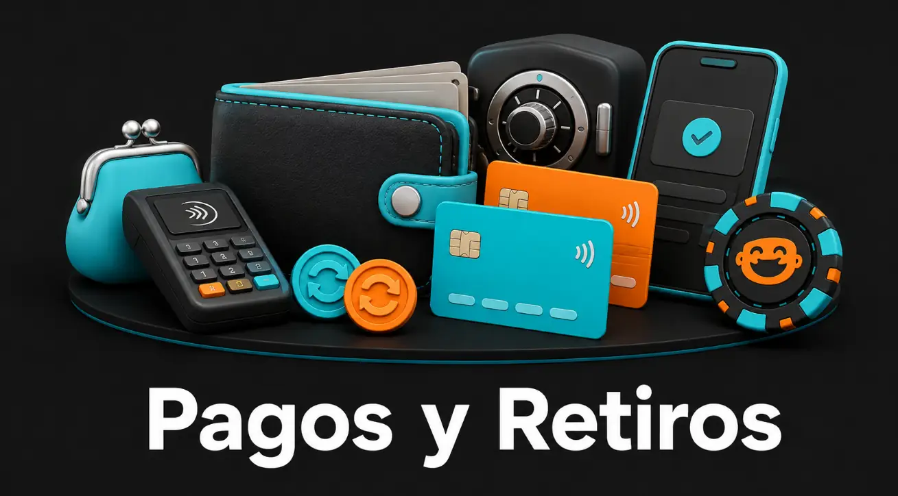 Pagos y Retiros en Hugo Bets Casino